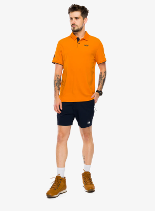 Tricou polo Helly Hansen Ocean Polo 2.0 - ignite orange