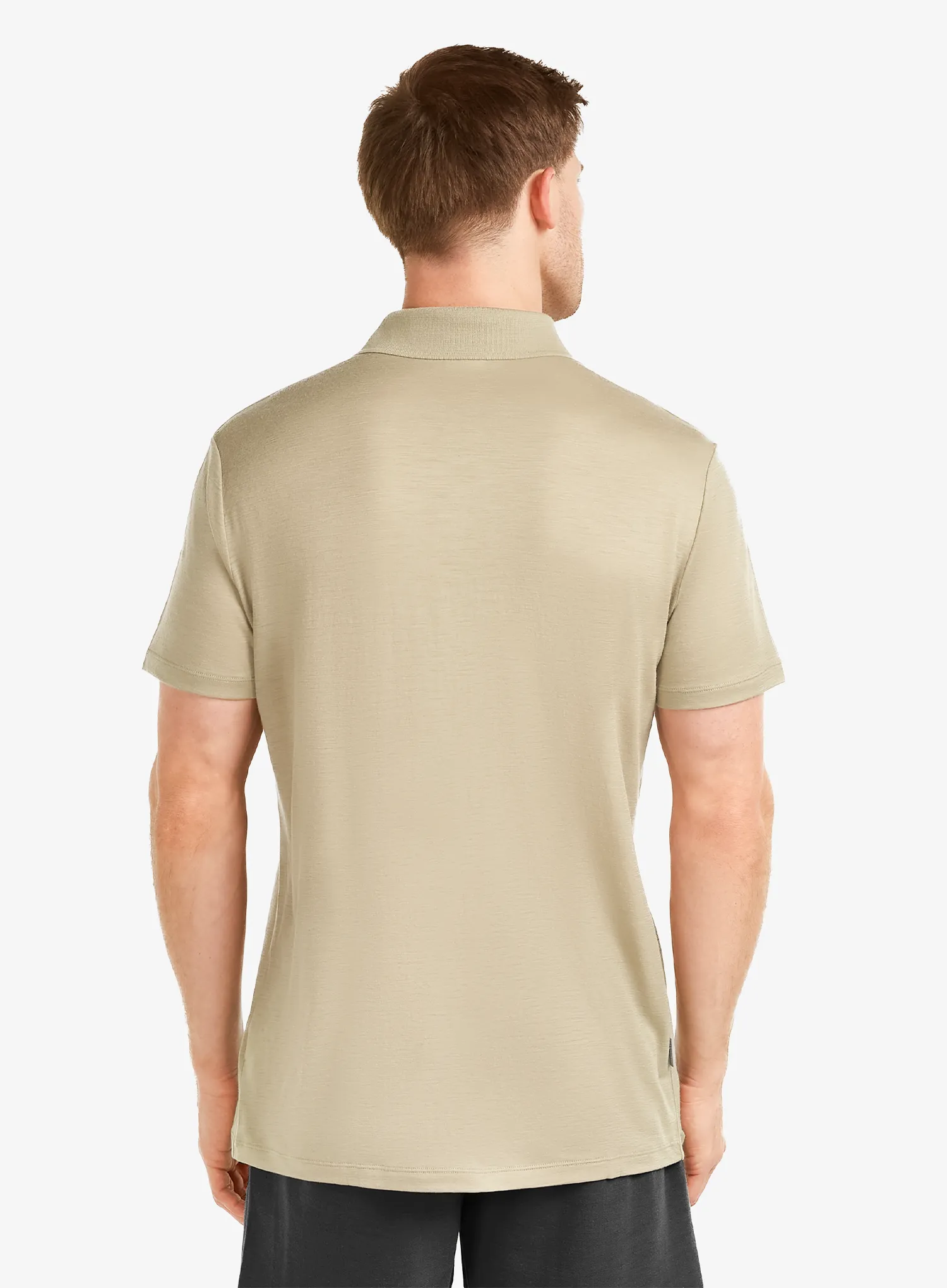 Tricou polo Icebreaker Merino 150 Tech Lite III SS Polo - flagstone