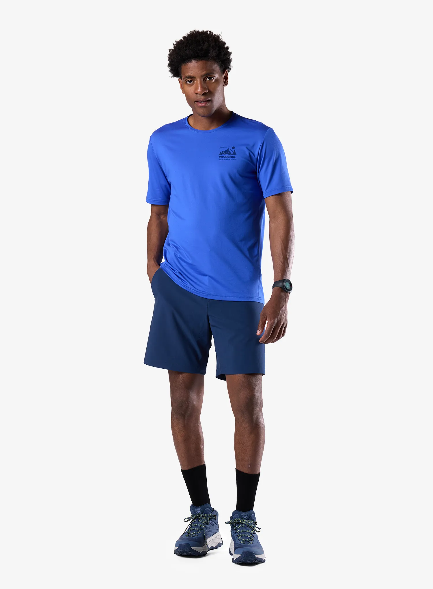 Tricou Rossignol Graphic Active Tee - dazzle blue