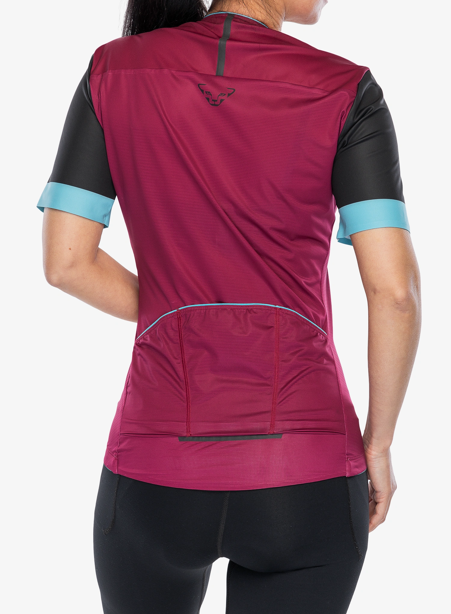 Tricou ciclism femei Dynafit Ride Light Full Zip Shirt - beet red