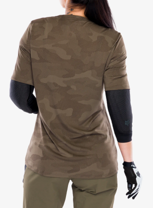 Tricou ciclism femei Fox Ranger Tru Dri SS Jersey - dirt
