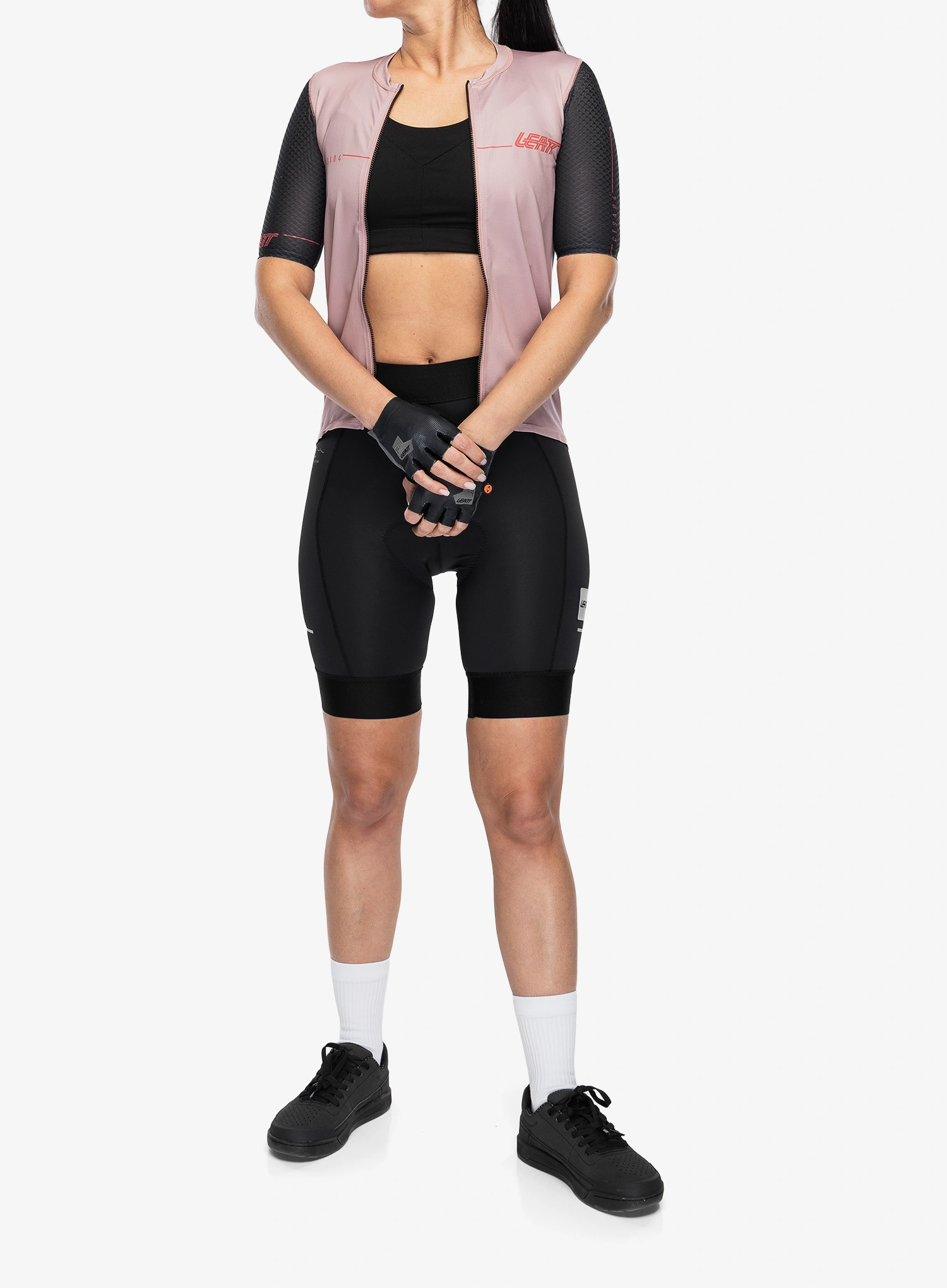 Tricou ciclism femei Leatt Jersey MTB Endurance 6.0 - dusty pink
