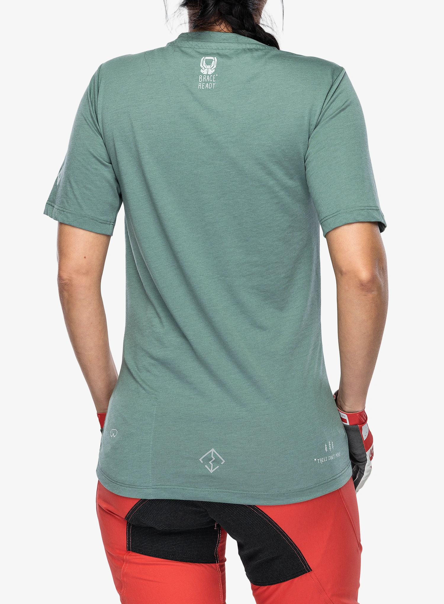 Tricou ciclism femei Leatt MTB Gravity 3.0 - mist green