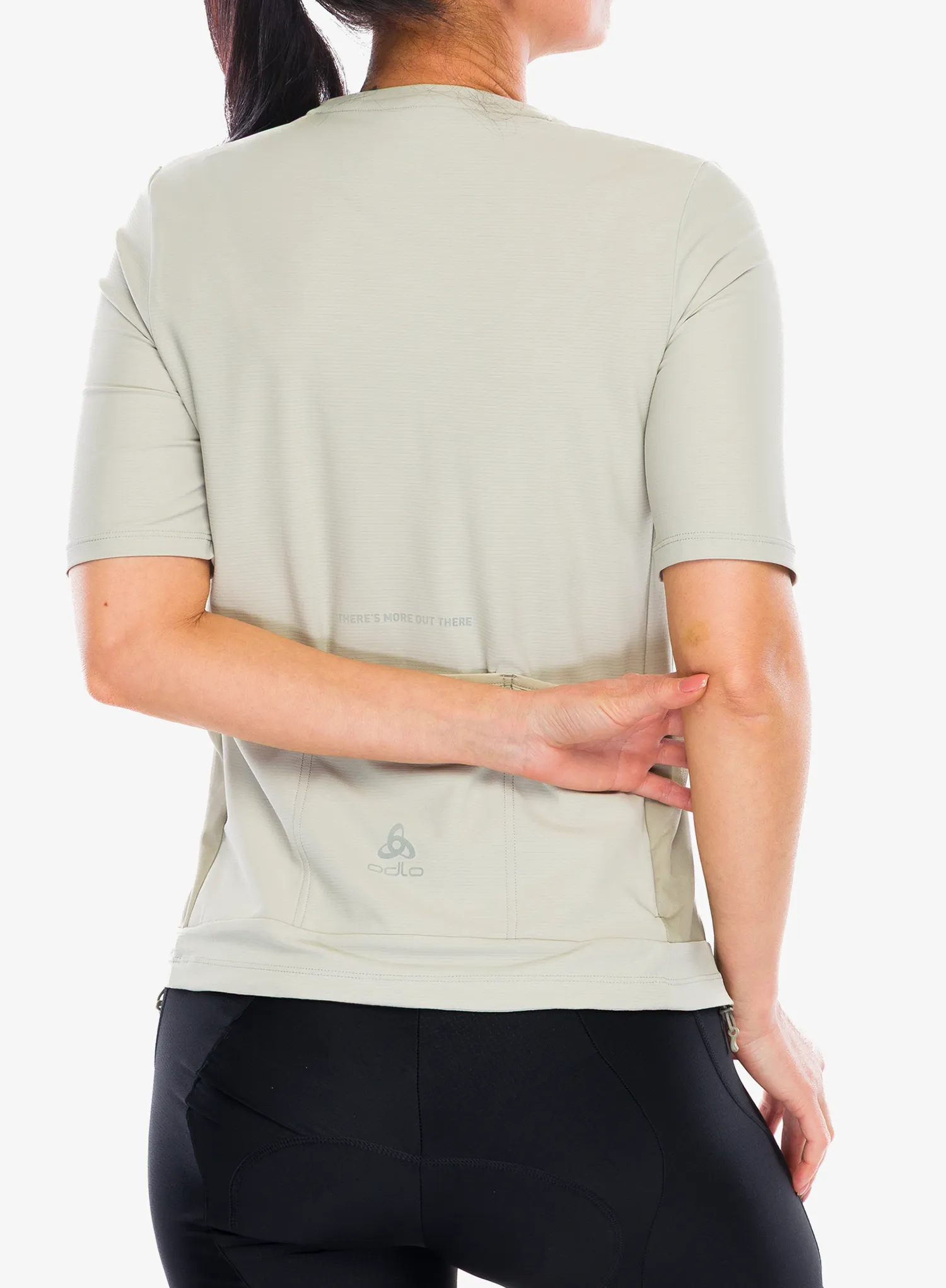 Tricou ciclism femei Odlo Explorer Cargo T-Shirt Crew Neck S/S - agate gray