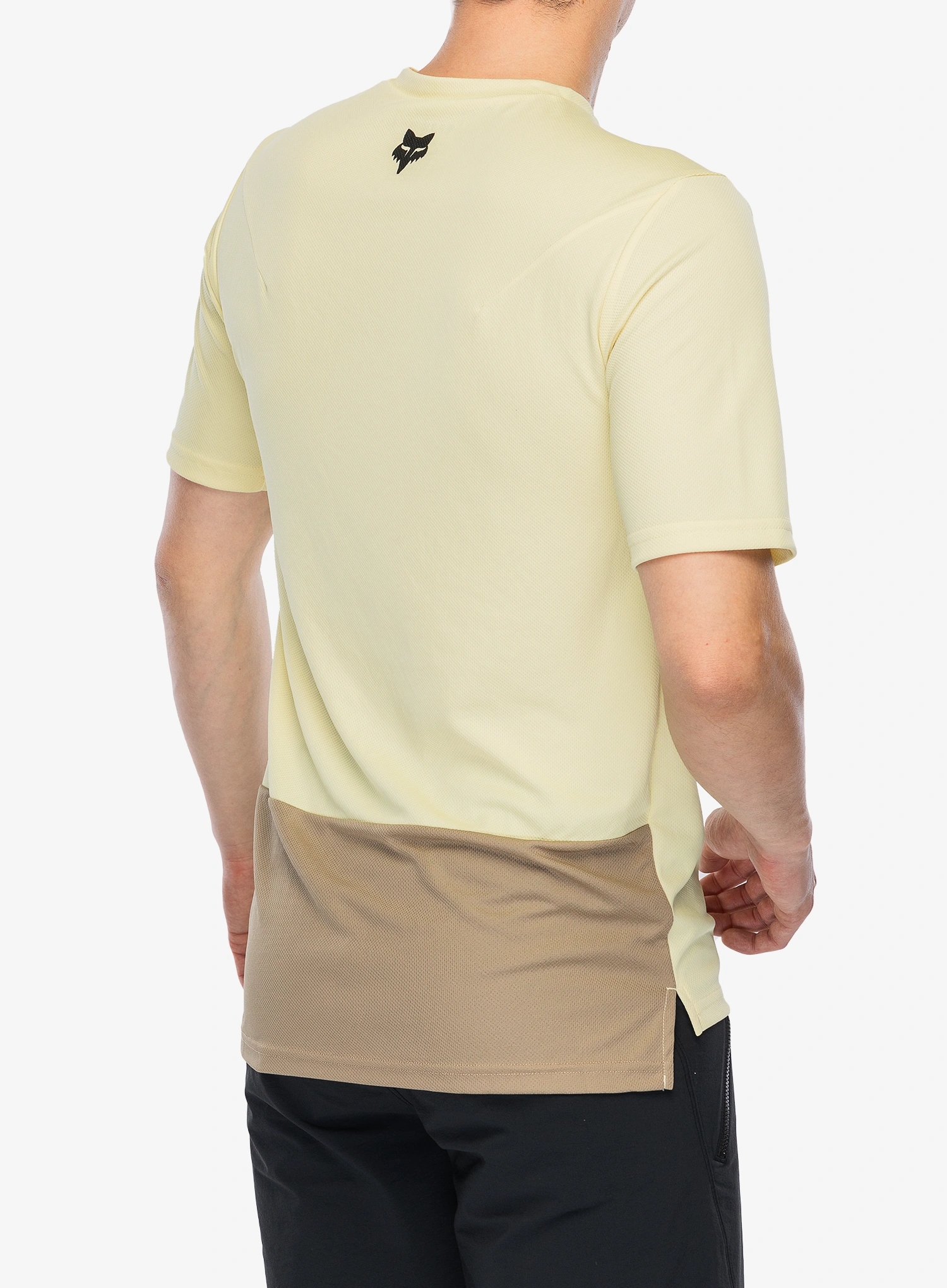 Tricou ciclism Fox Ranger SS Jersey Wordmark - lemonade