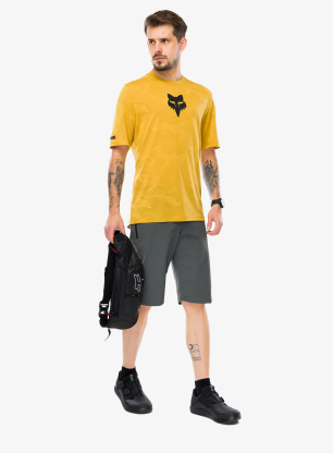 Tricou ciclism Fox Ranger Tru Dri SS Jersey - bronze
