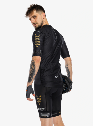 Tricou ciclism Leatt Jersey MTB Endurance 6.0 - racing black
