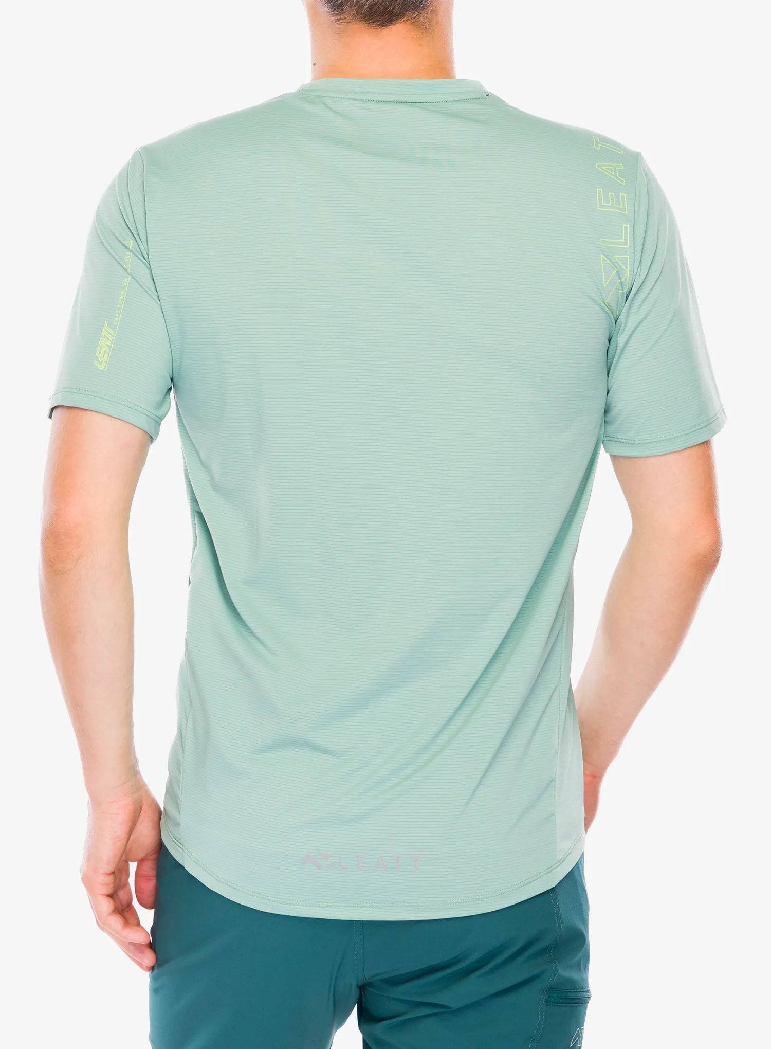Tricou ciclism Leatt Jersey MTB Trail 1.0 X-Flow - pistachio