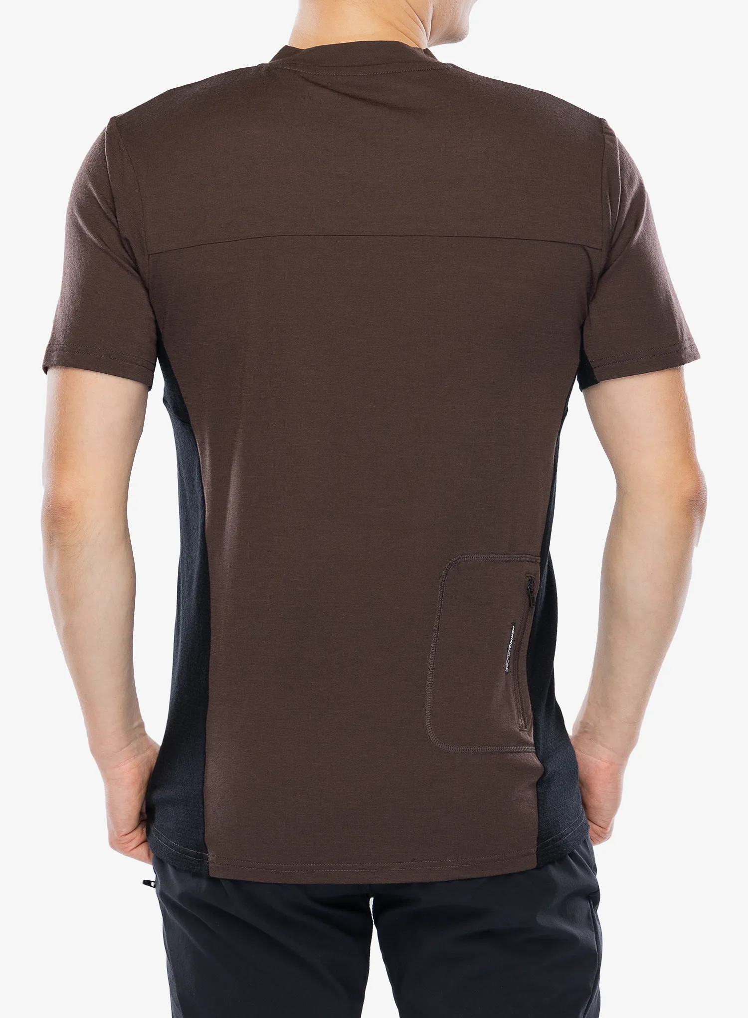 Tricou ciclism Mons Royale Redwood Enduro VT - cedar/cobalt/black