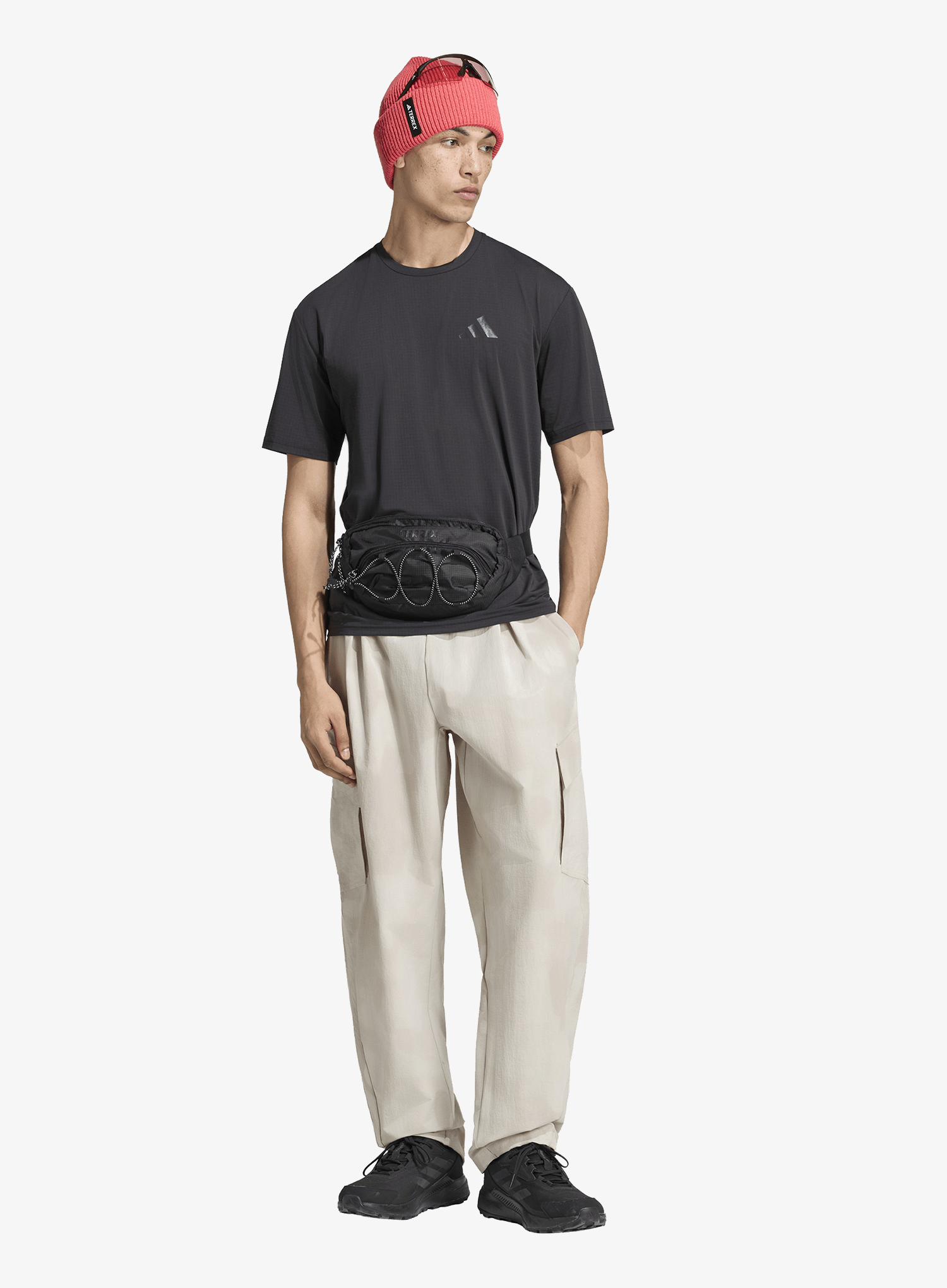 Tricou uscare rapida adidas TERREX Multi Climacool Logo Tech T-shirt - black