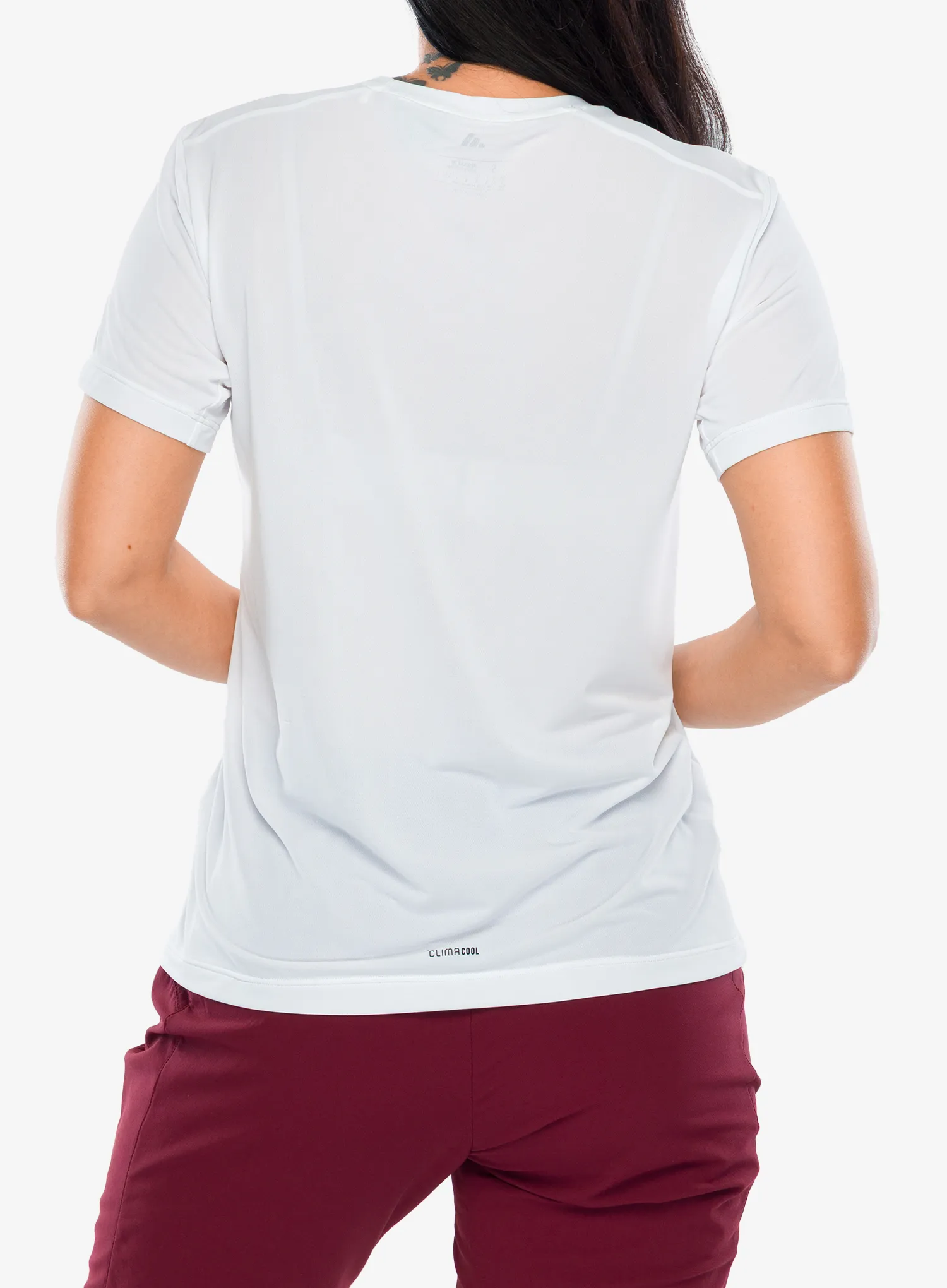 Tricou uscare rapida femei adidas TERREX Multi Logo Tech Tee - white