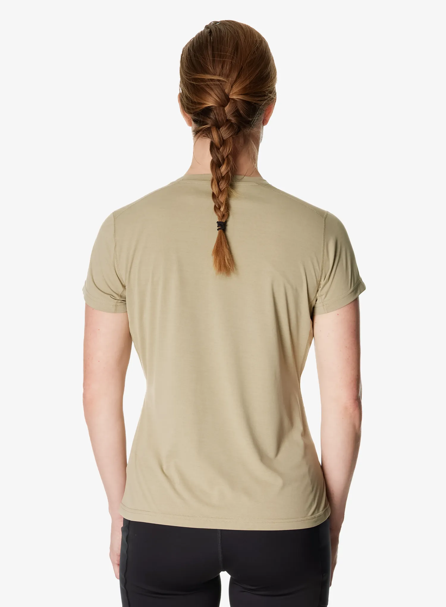 Tricou uscare rapida femei Houdini Pace Air Tee - powder green