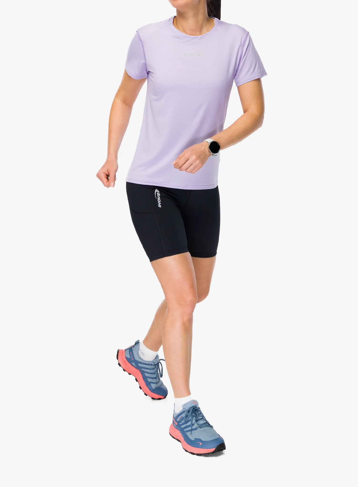 Tricou uscare rapida femei Inov-8 Airlite Short Sleeve T-Shirt - purple