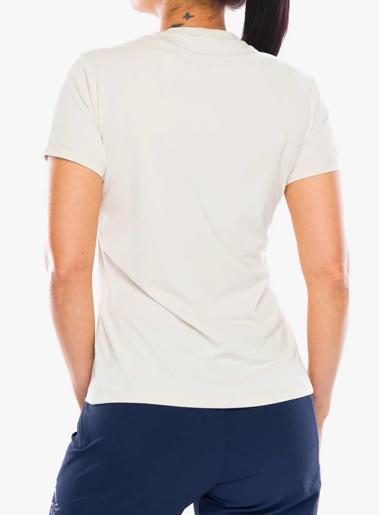 Tricou uscare rapida femei Norrona Femund Tech T-Shirt - oatmeal