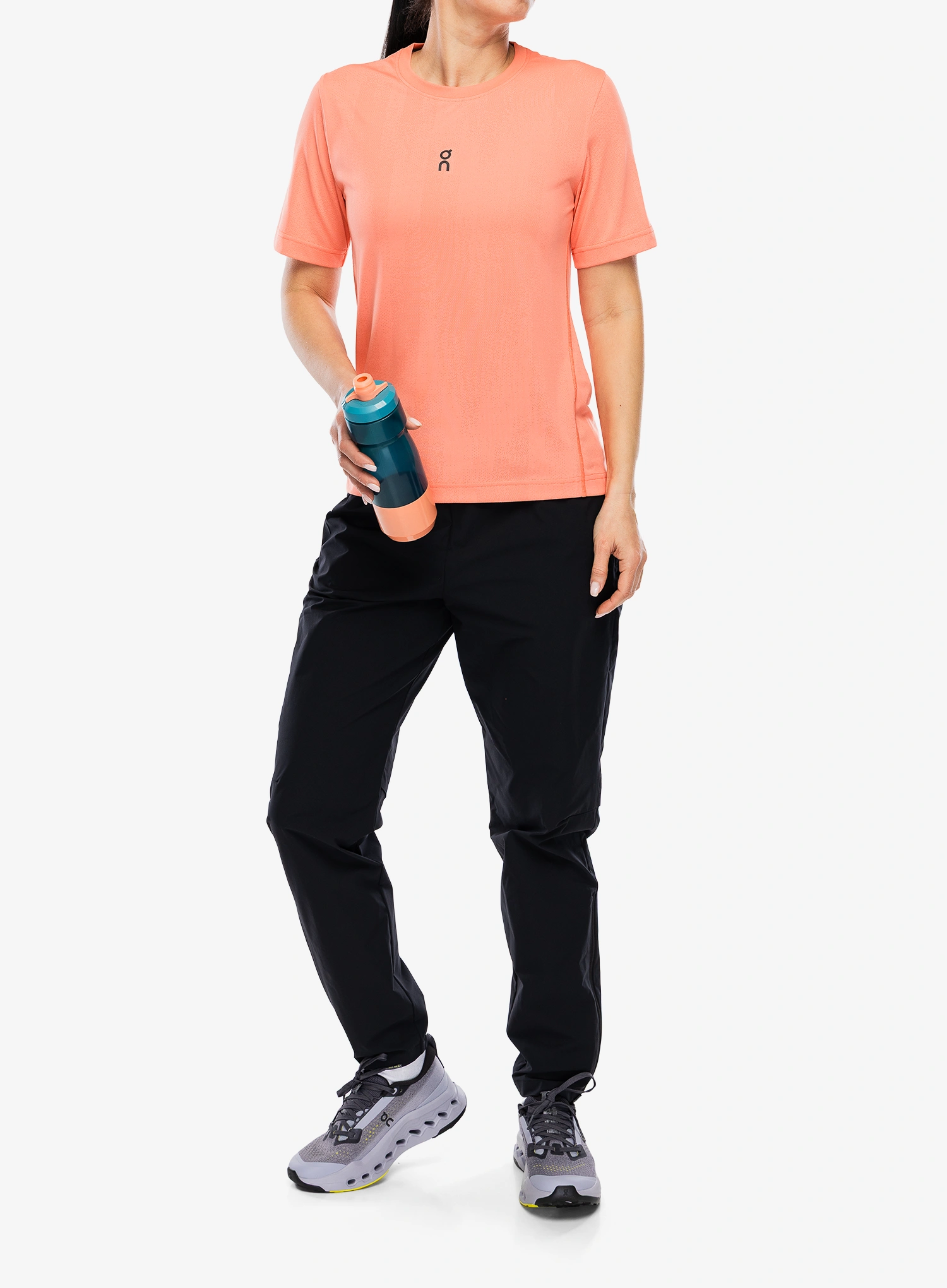Tricou uscare rapida femei On Trail-T - reef