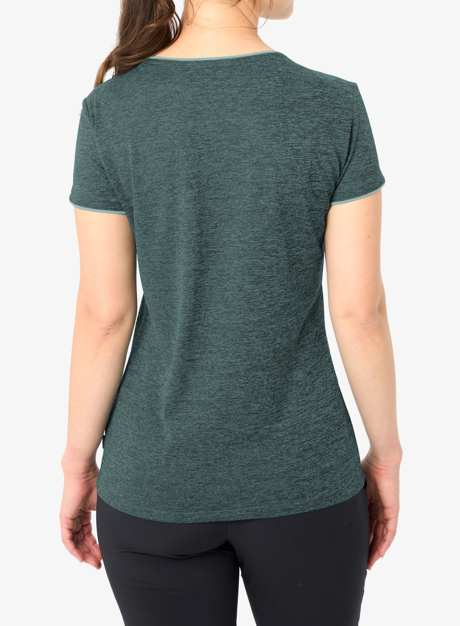 Tricou uscare rapida femei Vaude Essential T-Shirt - deep pond