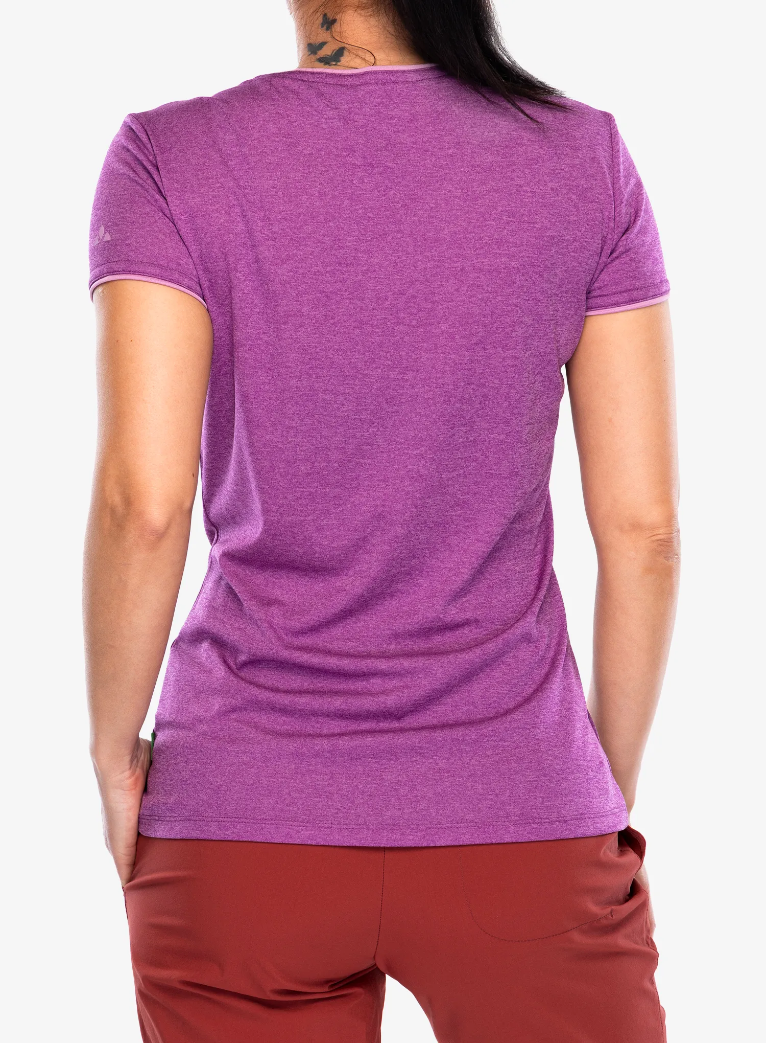 Tricou uscare rapida femei Vaude Essential T-Shirt - magenta