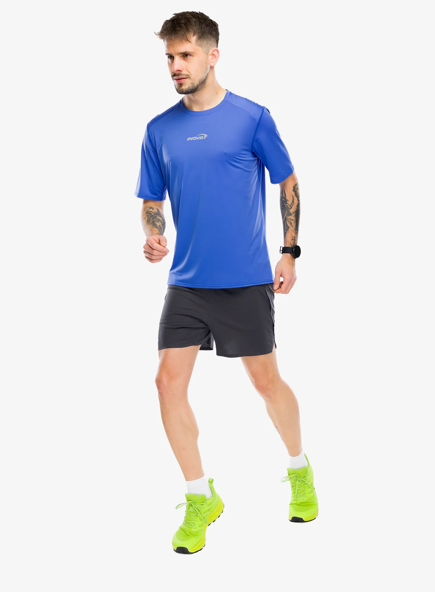 Tricou uscare rapida Inov-8 Airlite Short Sleeve T-Shirt - blue