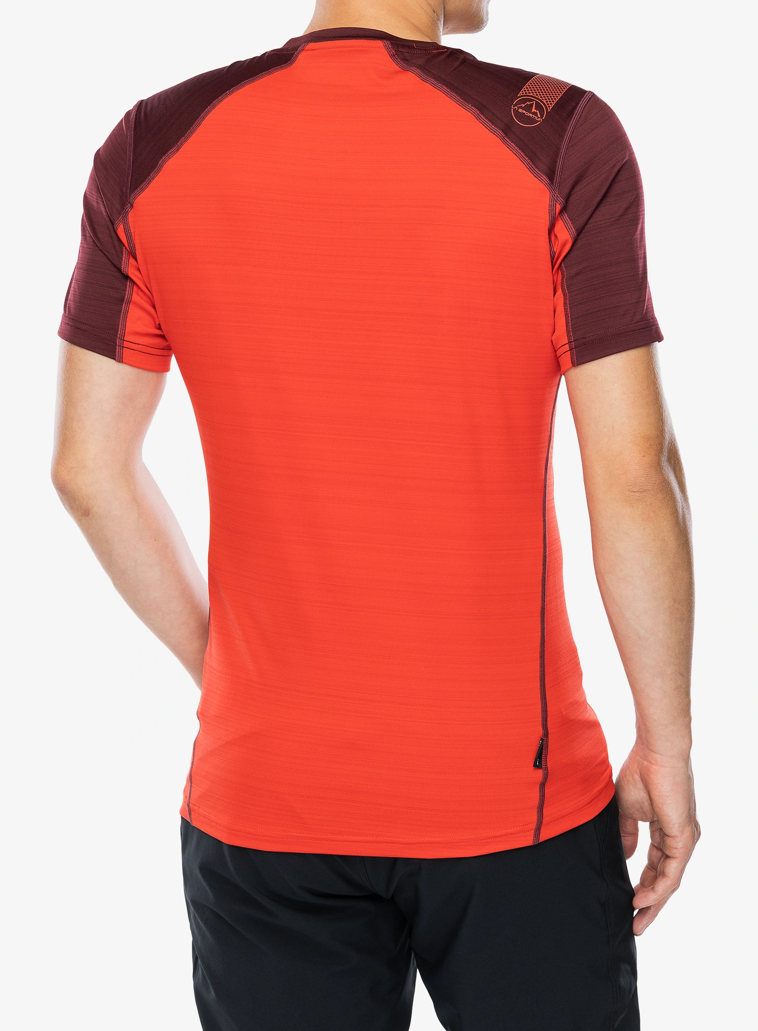 Tricou uscare rapida La Sportiva Sunfire T-Shirt - mountain red/redwood