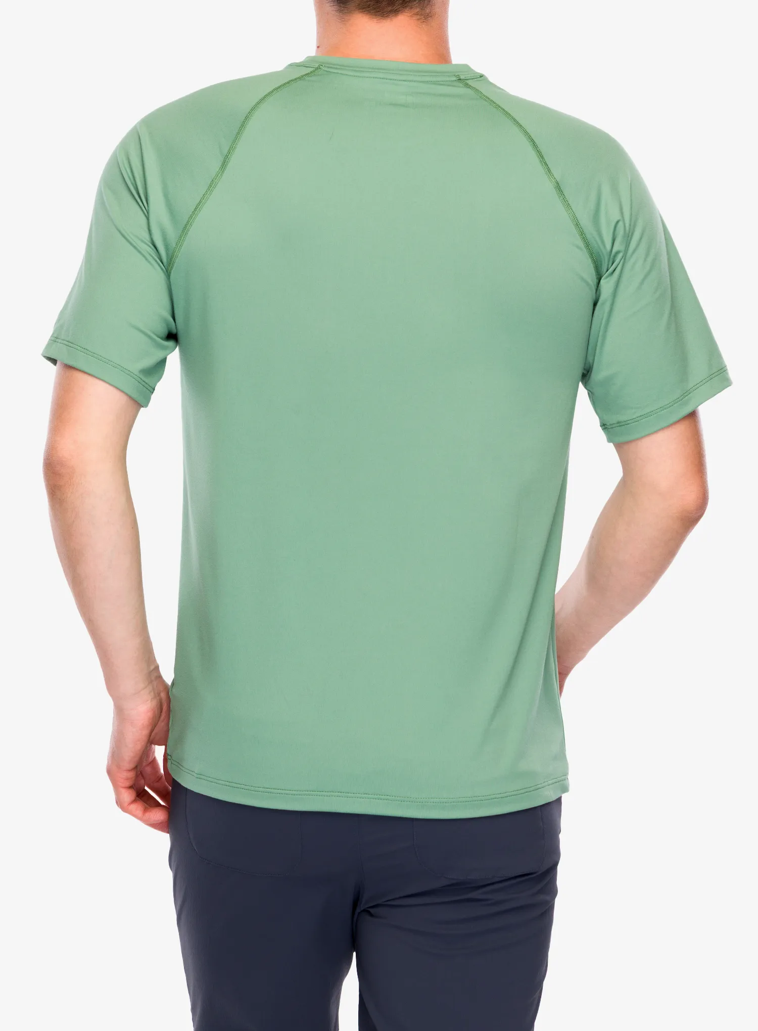 Tricou uscare rapida Marmot Windridge Graphic S/S - agate green
