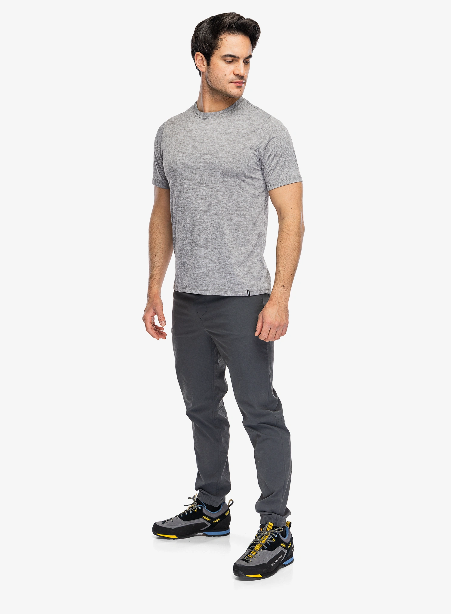 Tricou uscare rapida Patagonia Cap Cool Daily Shirt - feather grey