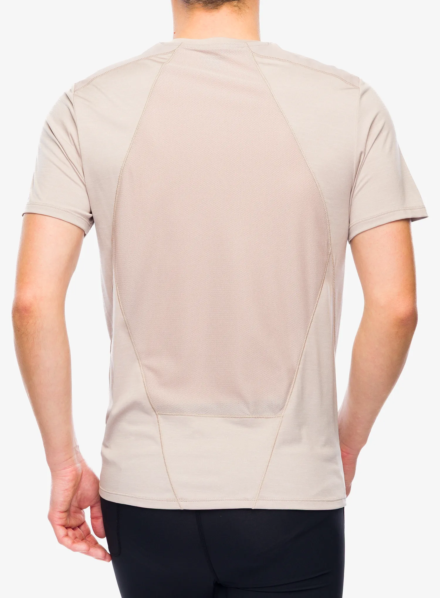 Tricou uscare rapida Salomon Outline S/S Tee - etherea