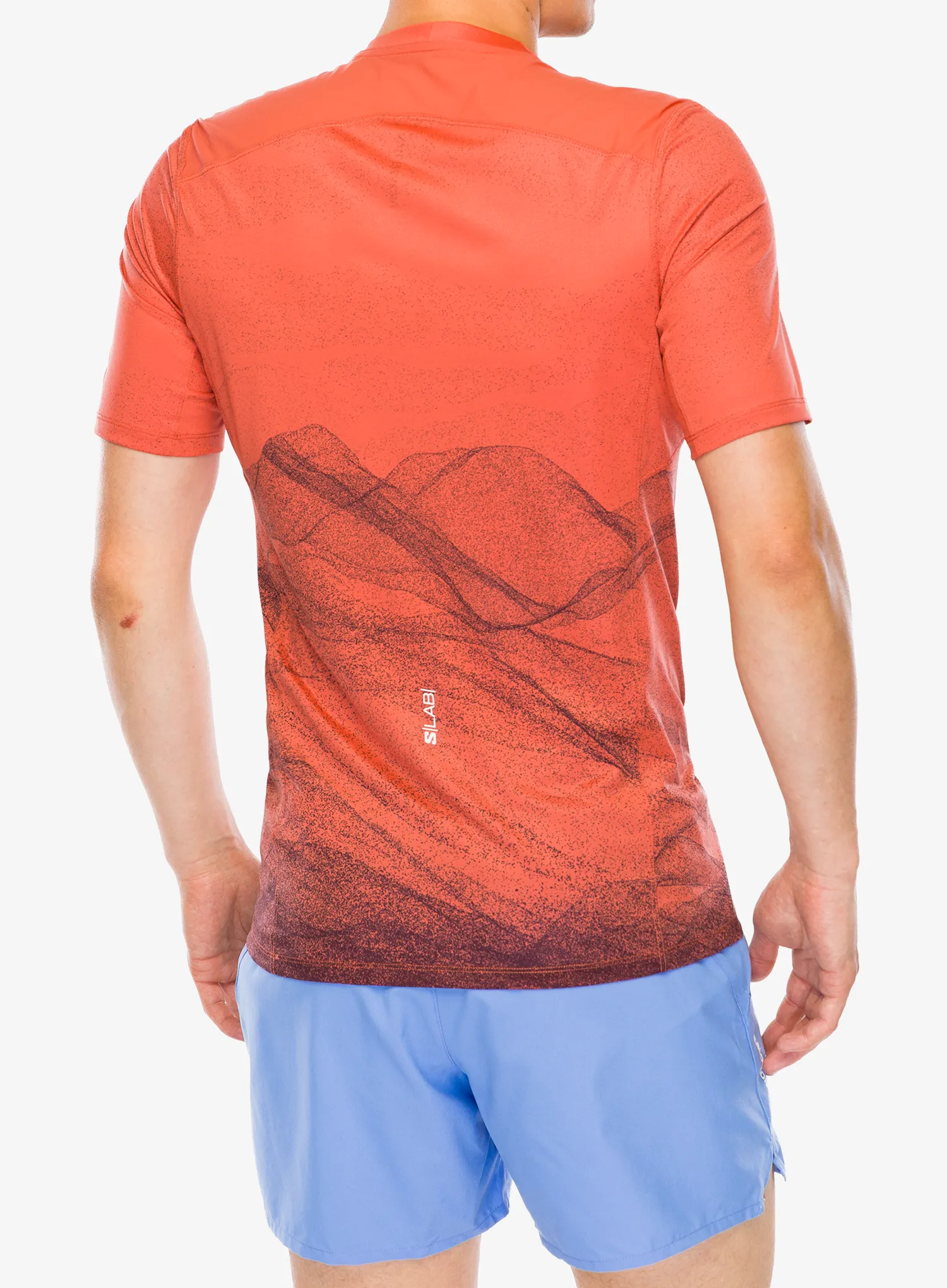Tricou uscare rapida Salomon S/Lab Ultra Tee - burnt siege
