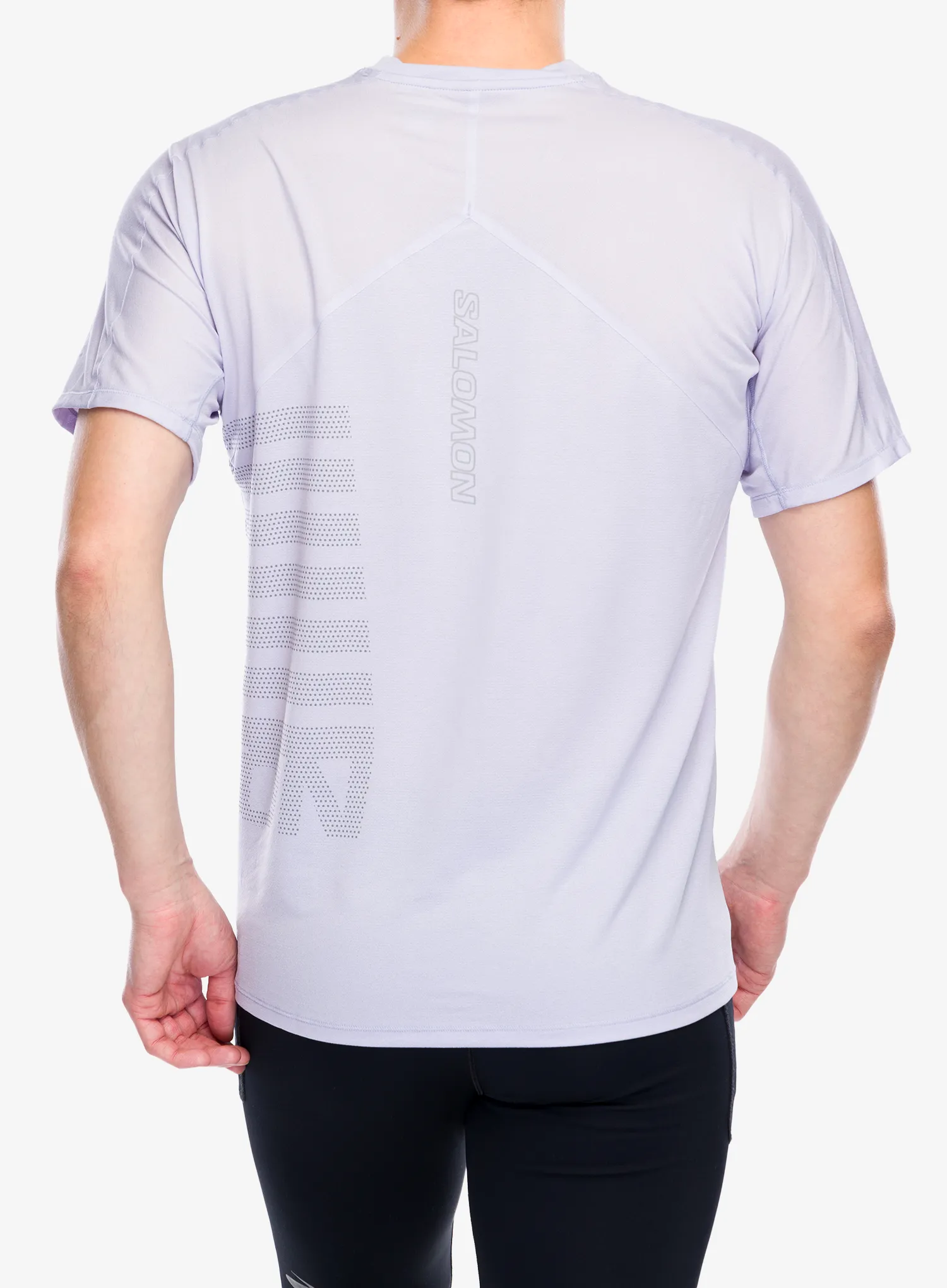 Tricou uscare rapida Salomon Sense Aero S/S Tee GFX - cosmic