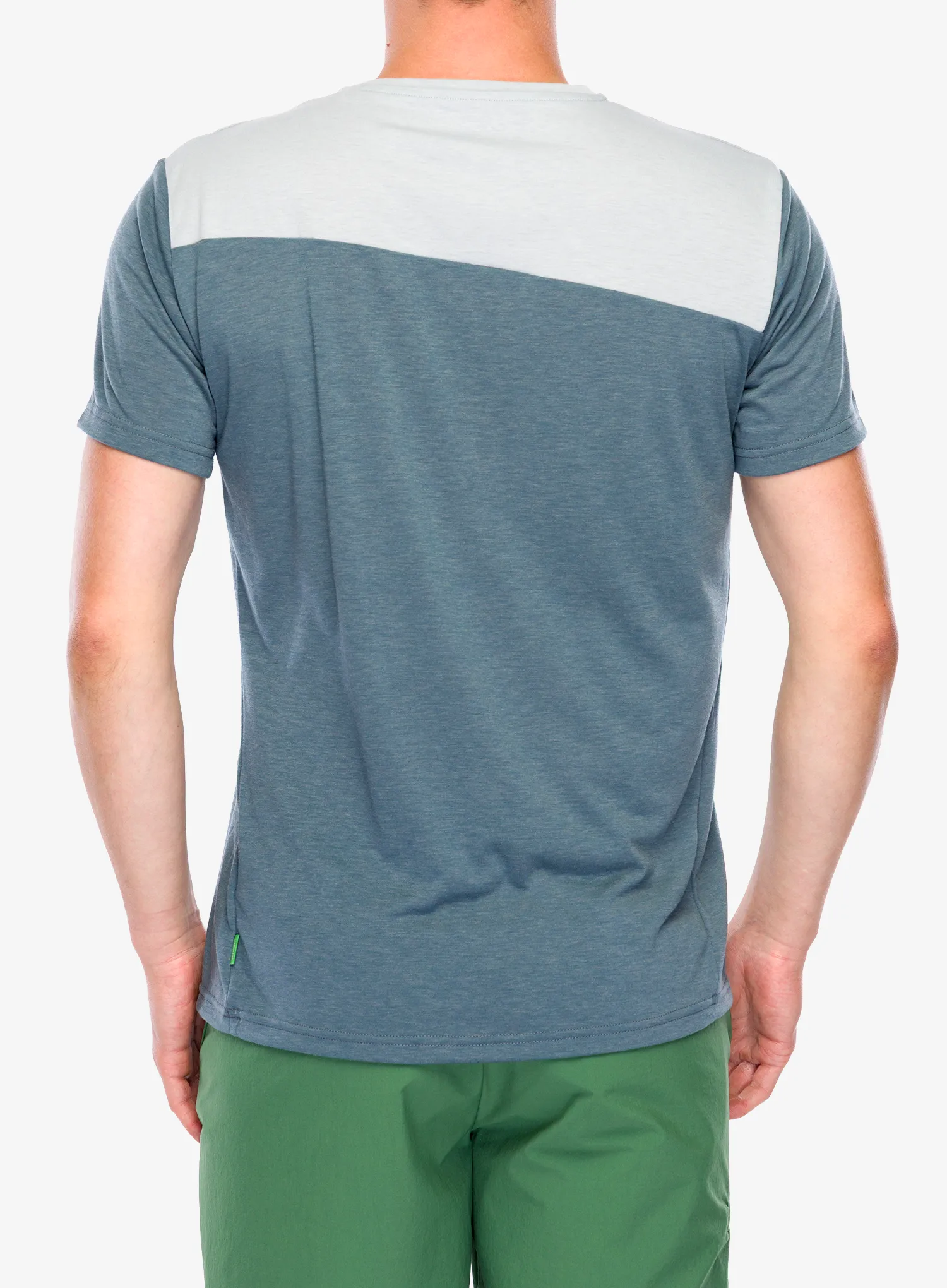 Tricou uscare rapida Vaude Sveit Shirt - heron uni