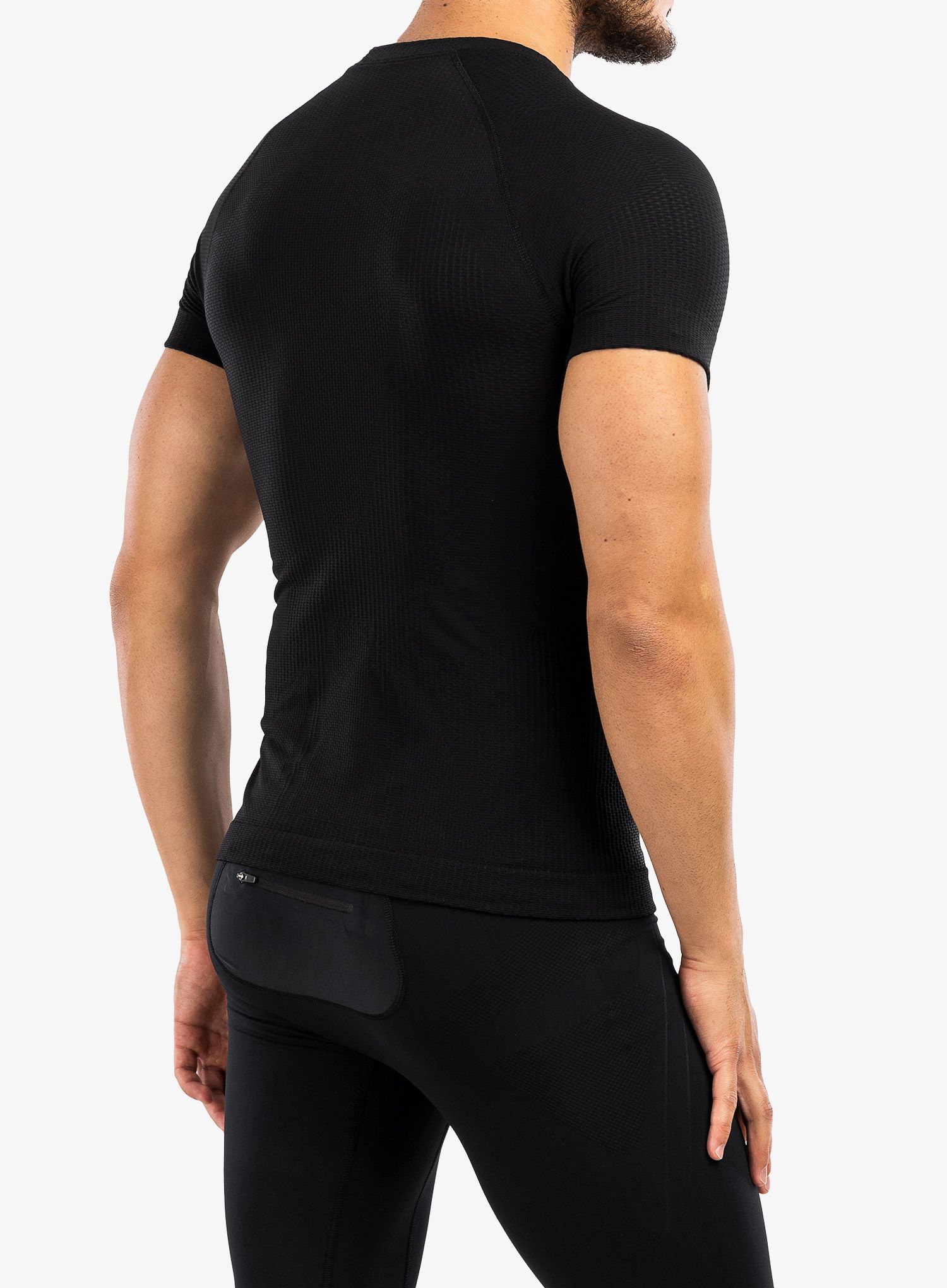 Tricou termic de corp barbati Brubeck 3D Run PRO T-shirt - black