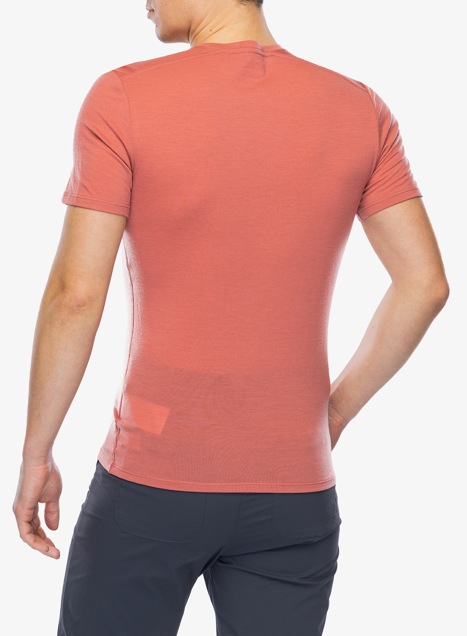 Tricou termic Icebreaker Anatomica S/S Crewe - plume