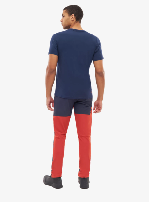Tricou Viking Lenta Bamboo Light - navy/orange