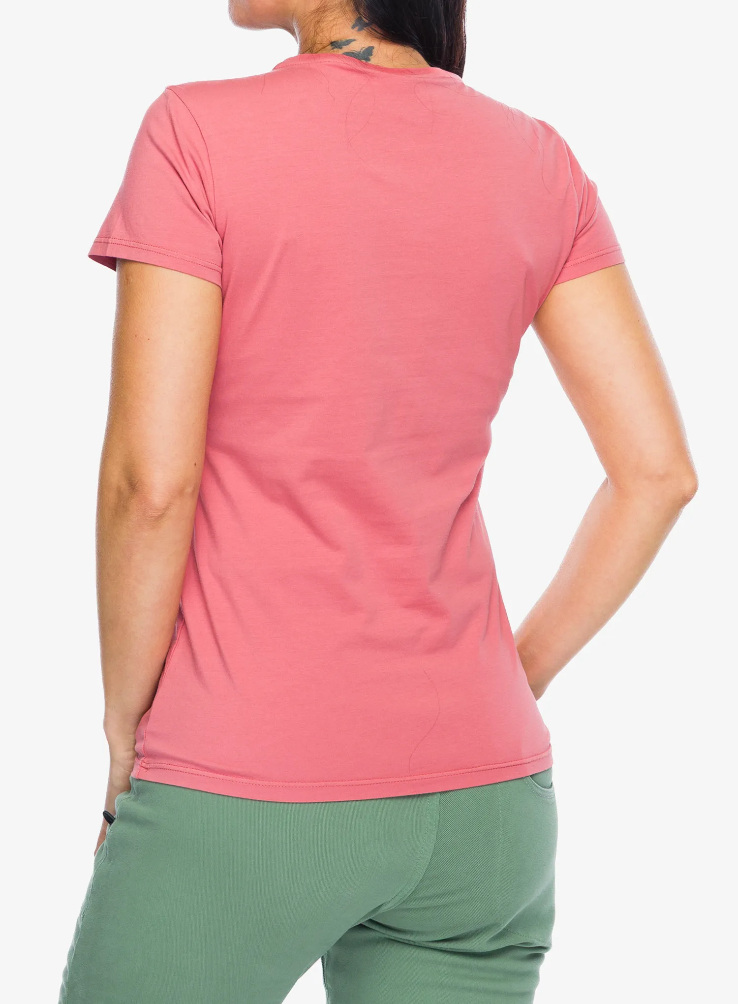 Tricou escaladă femei E9 Bond - pink