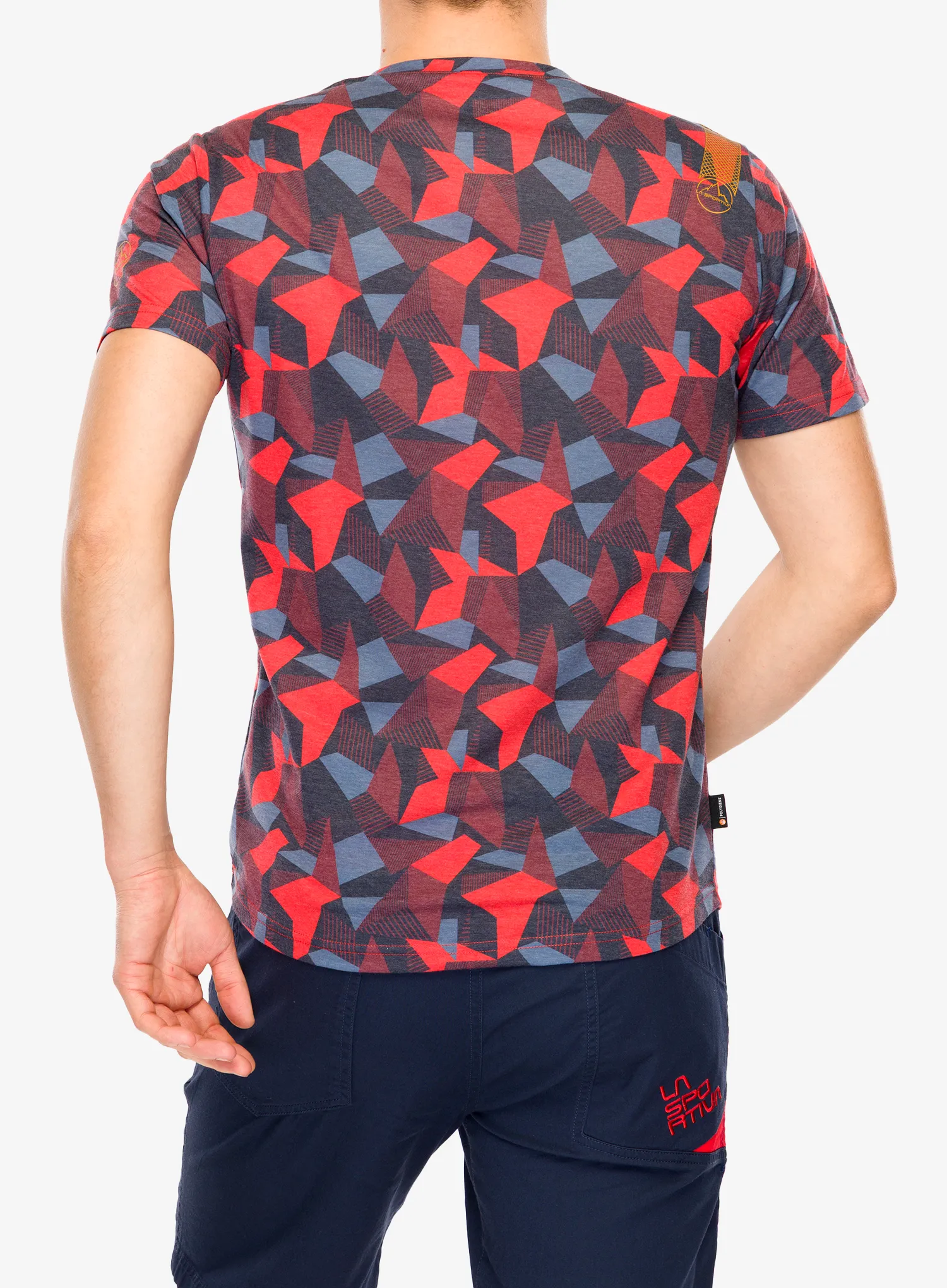 Tricou escaladă La Sportiva Dimension T-Shirt - mountain red/onyx
