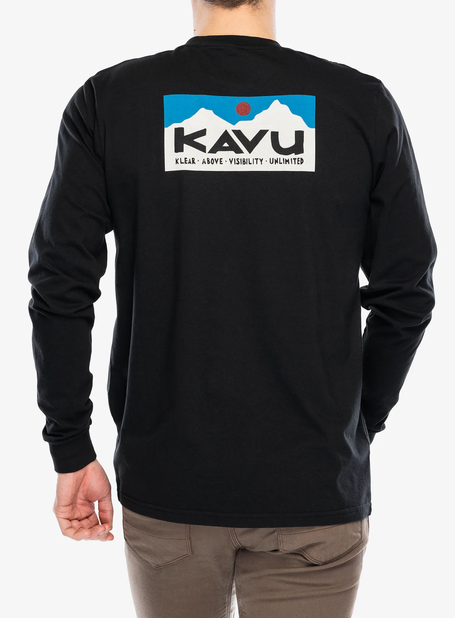 Tricou maneca lunga Kavu LS Etch Art - black