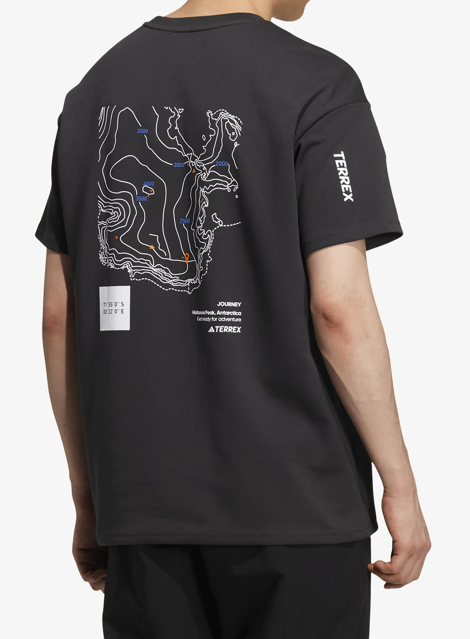 Tricou cu imprimeu adidas TERREX Xploric Graphic T-shirt - carbon