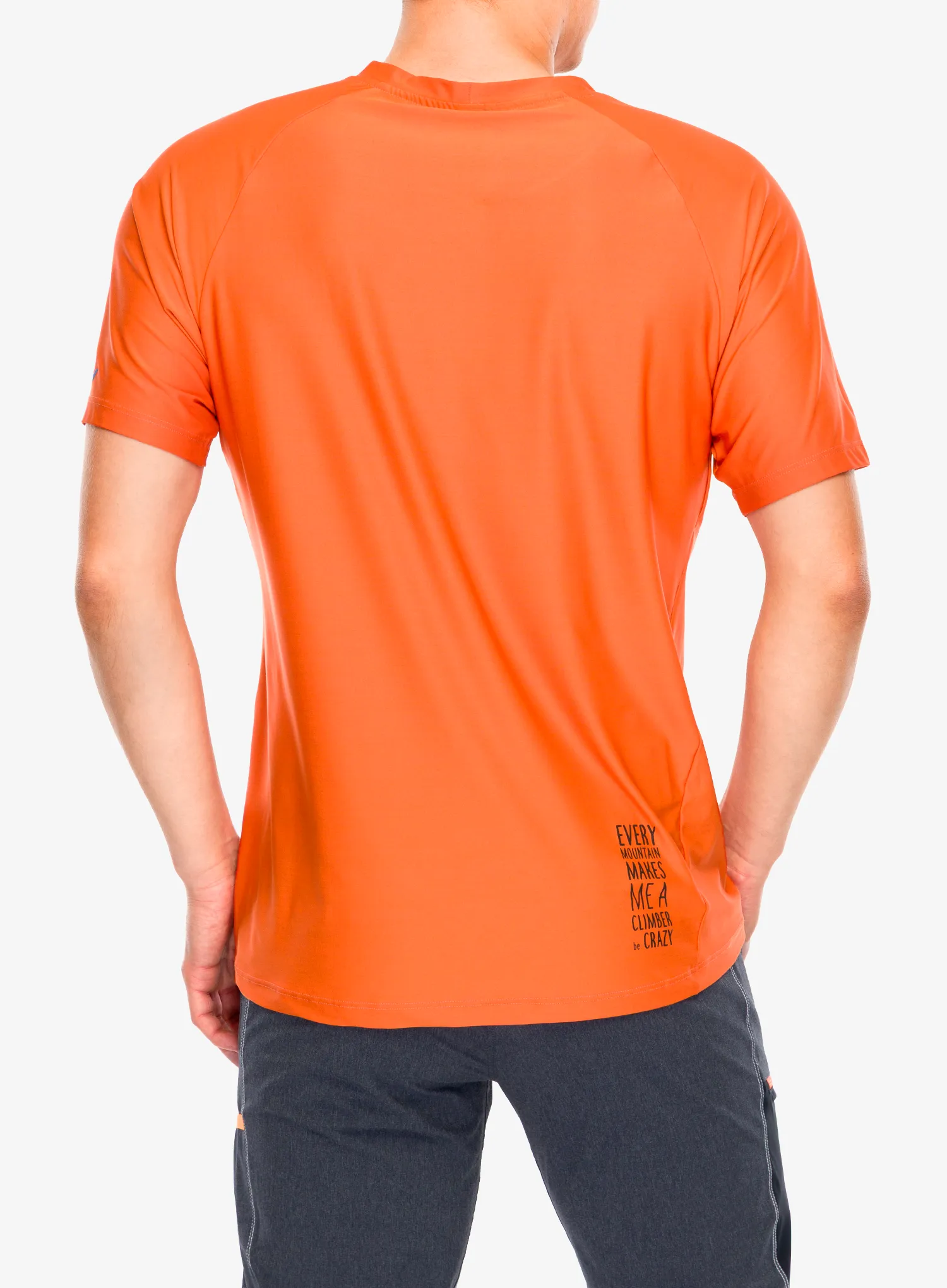 Tricou cu imprimeu Crazy Shirt Logo - resina/avio