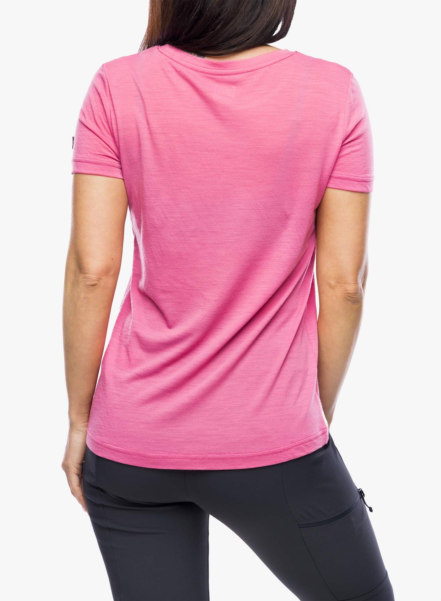 Tricou cu imprimeu femei Super.natural All On Board Tee - gin fizz/natural white