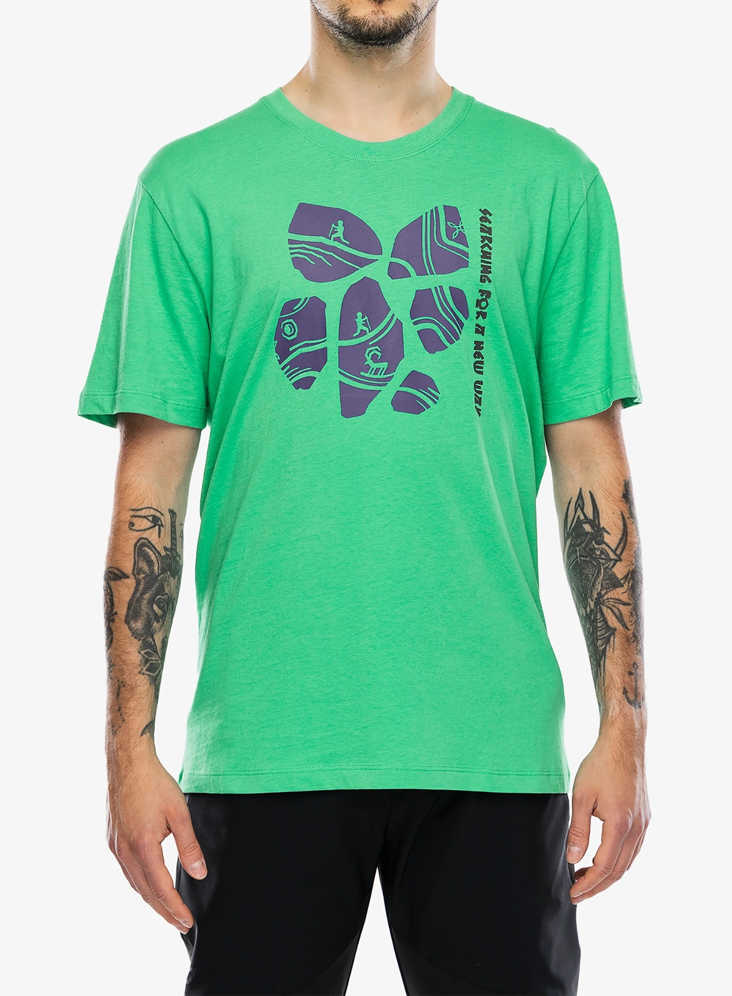 Tricou cu imprimeu Montura Limestone T-Shirt - vibe green