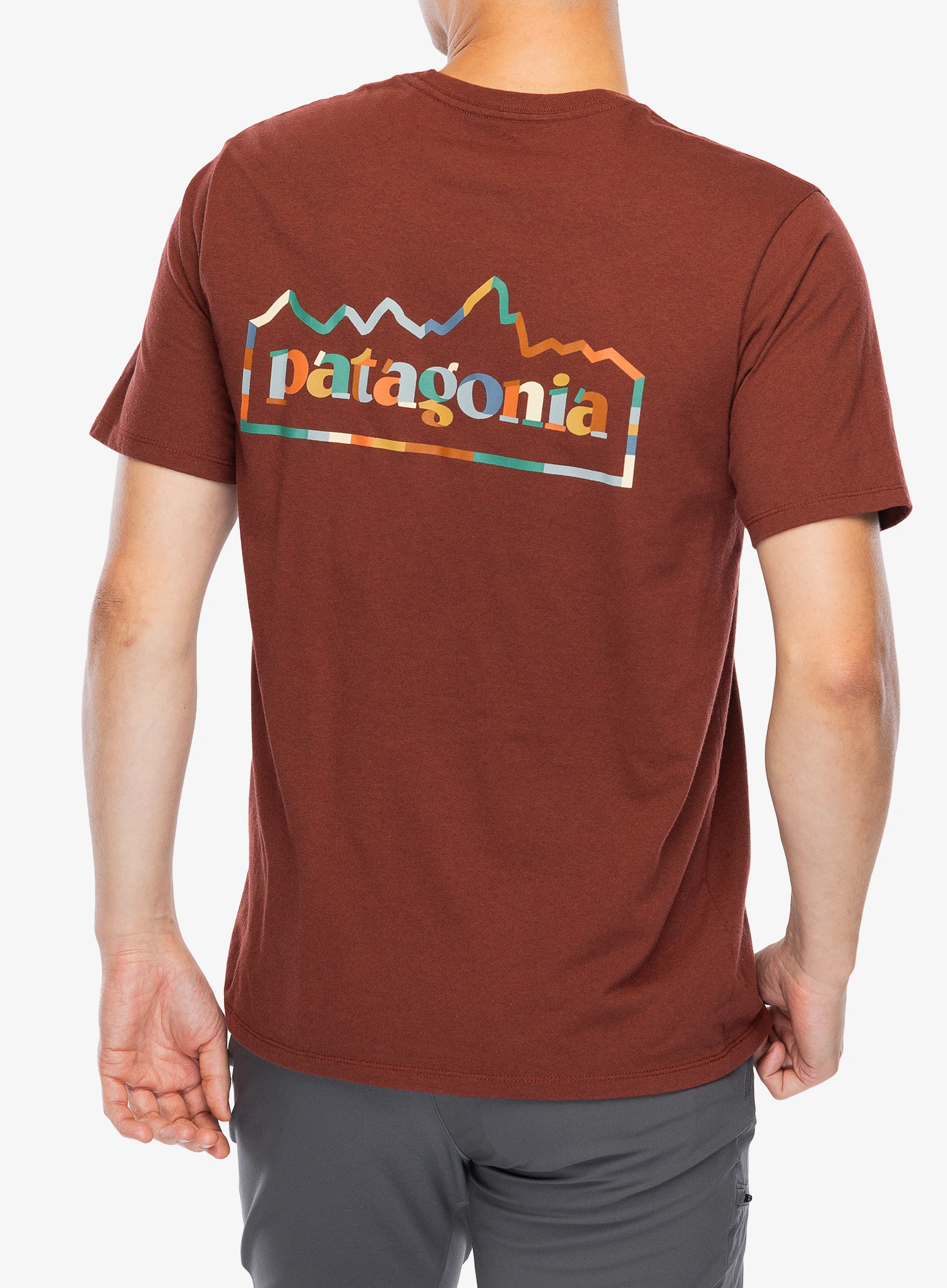 Tricou cu imprimeu Patagonia Unity Fitz Responsibili-Tee - dried vanilla