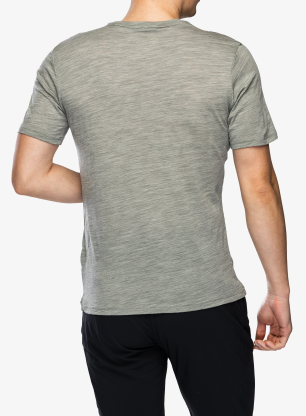 Tricou cu imprimeu Salewa Eagle Eitd Merino T-Shirt - shadow