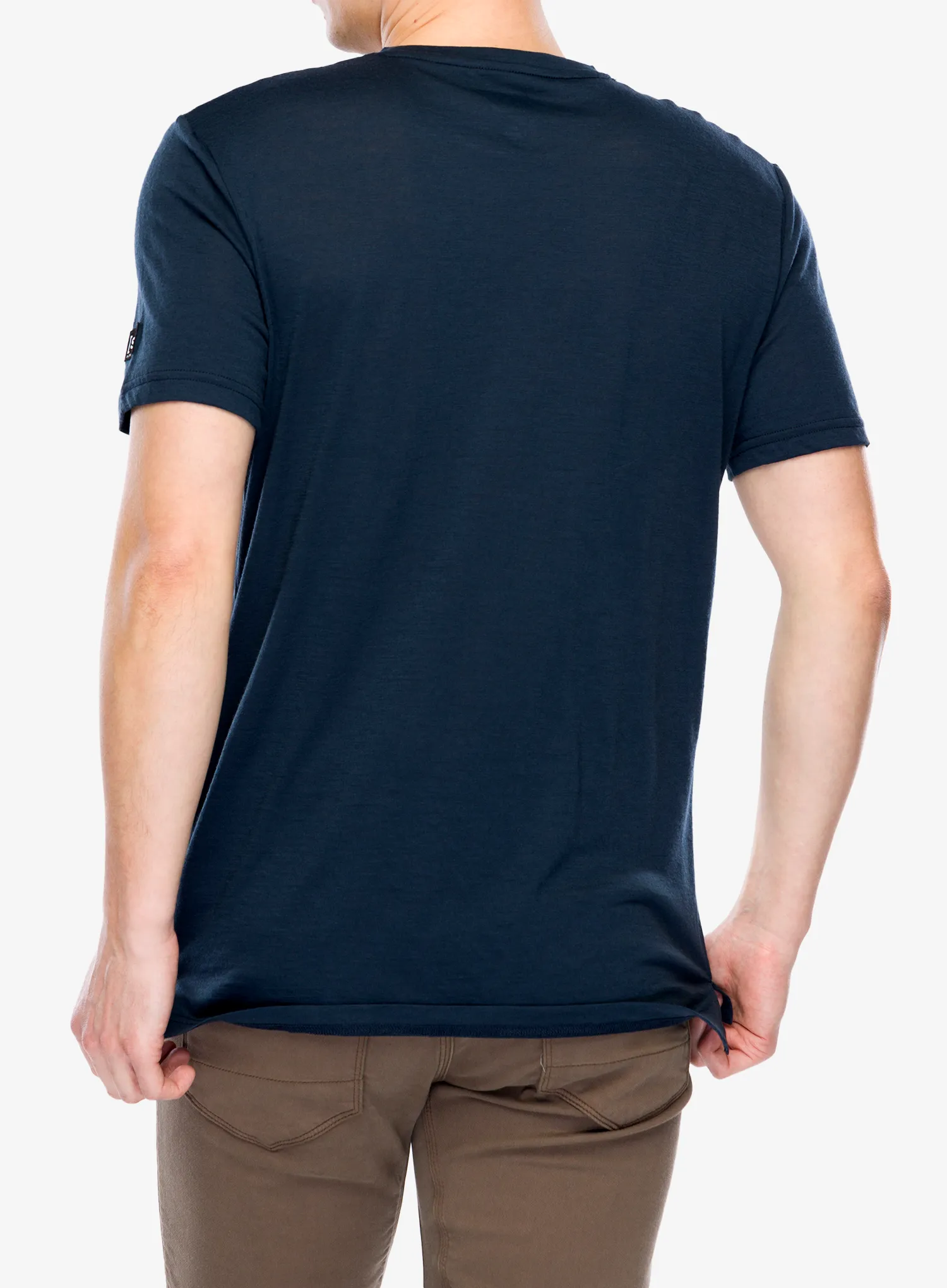 Tricou cu imprimeu Super.natural Better Bike Tee - blueberry/vapor grey