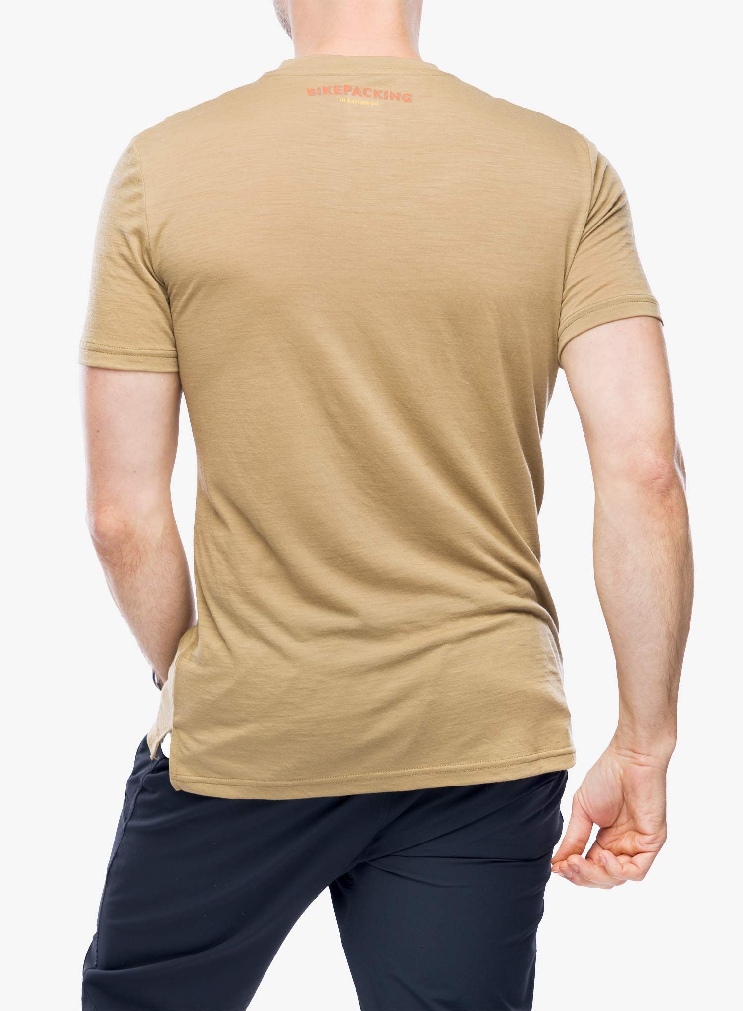 Tricou cu imprimeu Super.natural Bikepacking Tee - oak/various