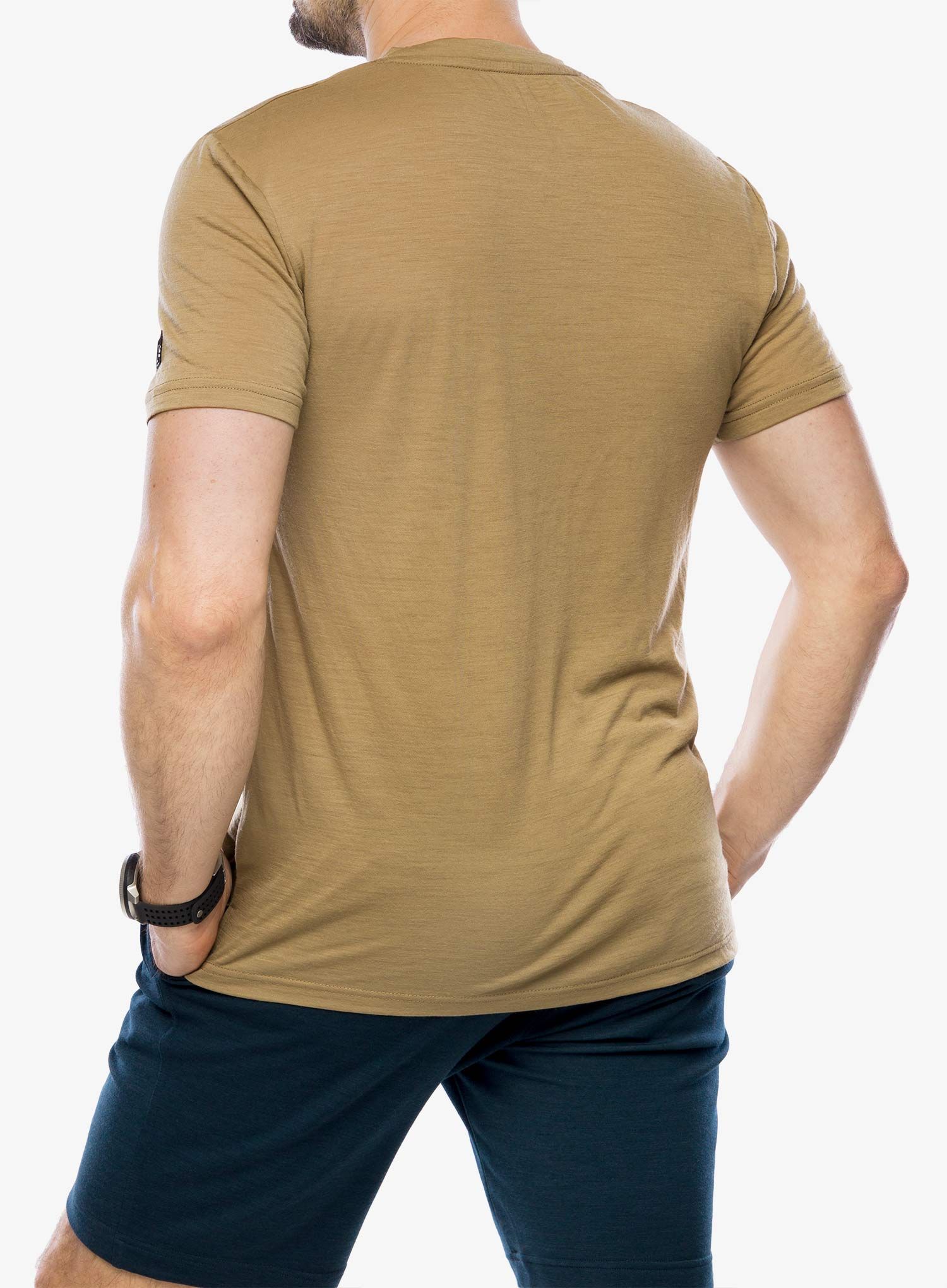 Tricou cu imprimeu Super.natural Sn Sailor Tee - oak/jet black/dried sage