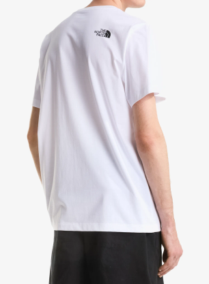 Tricou cu imprimeu The North Face NSE Reg SS Tee - tnf white