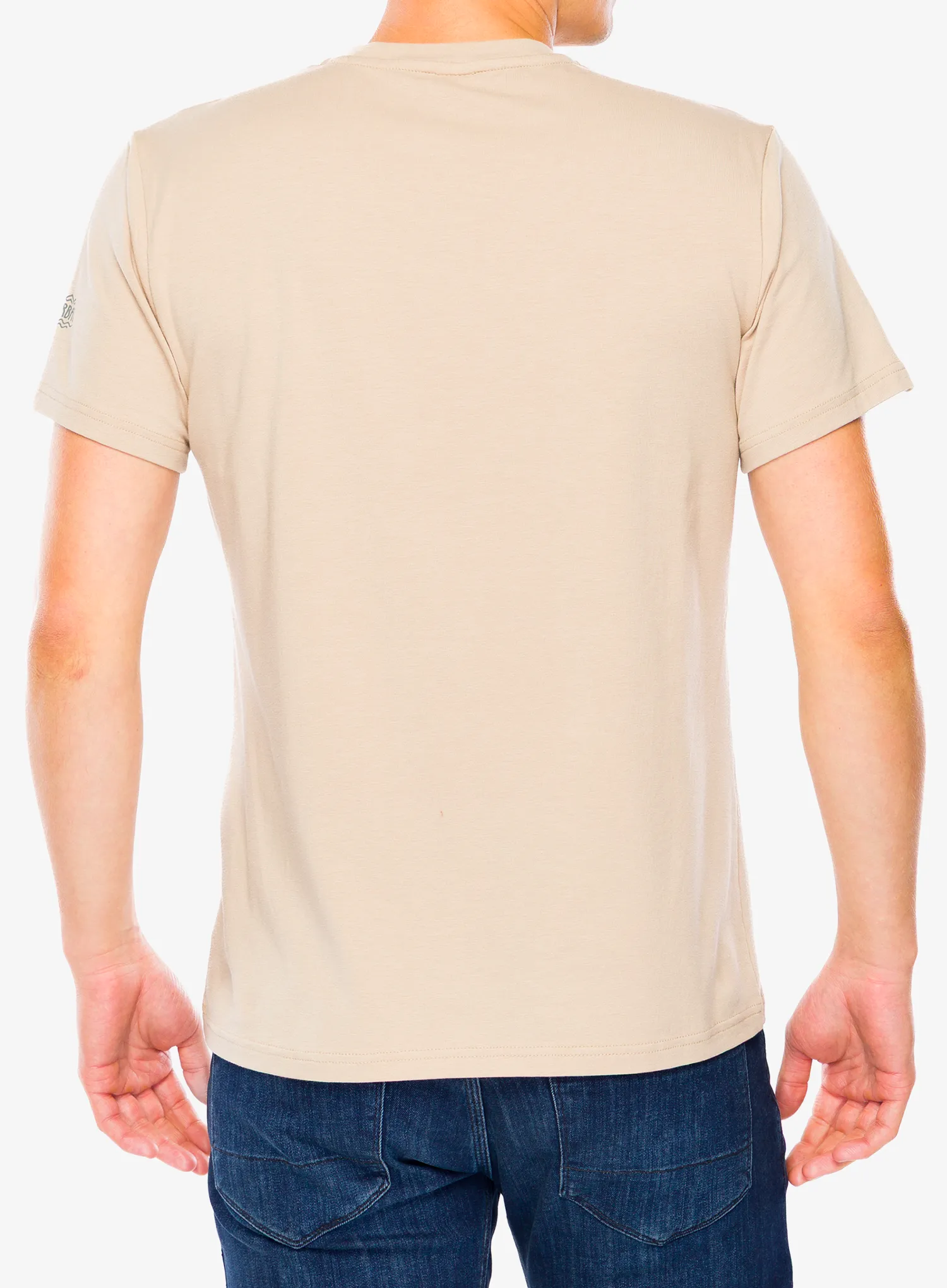 Tricou cu imprimeu Turbat Home - light taupe