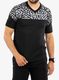 Tricou ciclism barbati Sensor Helium Jersey S/S - black/stars