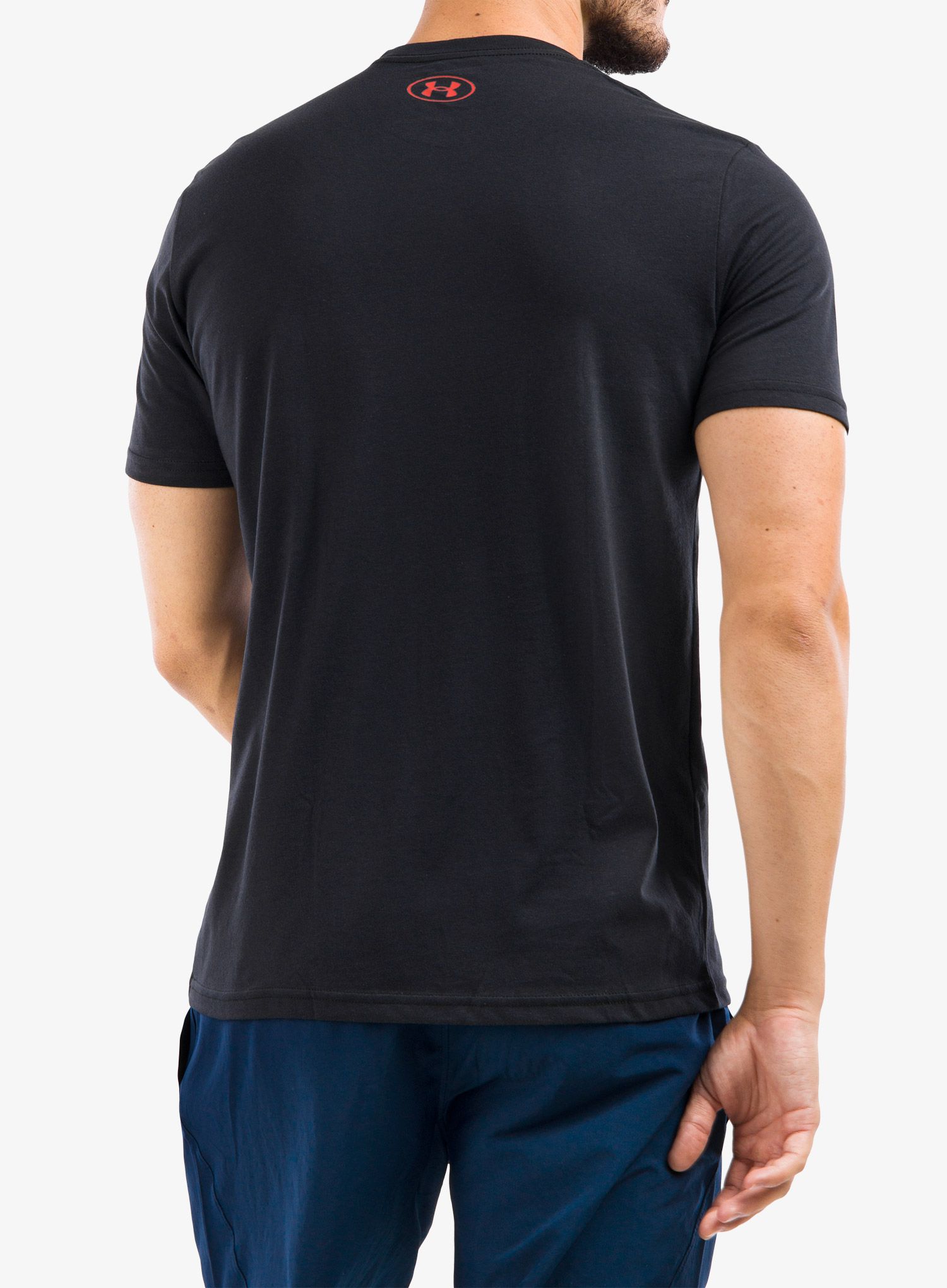 Tricou barbati Under Armour GL Foundation SS T - black/white/red