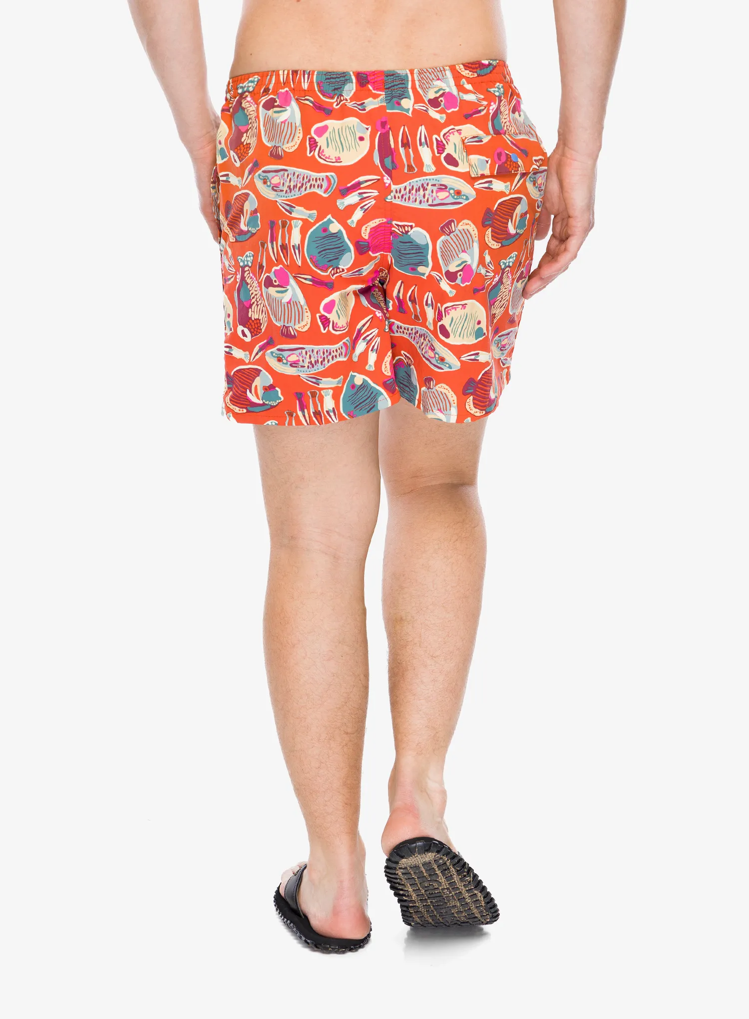 Pantaloni scurti Patagonia Baggies Shorts 5 - wrasse/pollinator orange