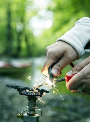 Cremene Light My Fire Firesteel Bio Scout - rocky red